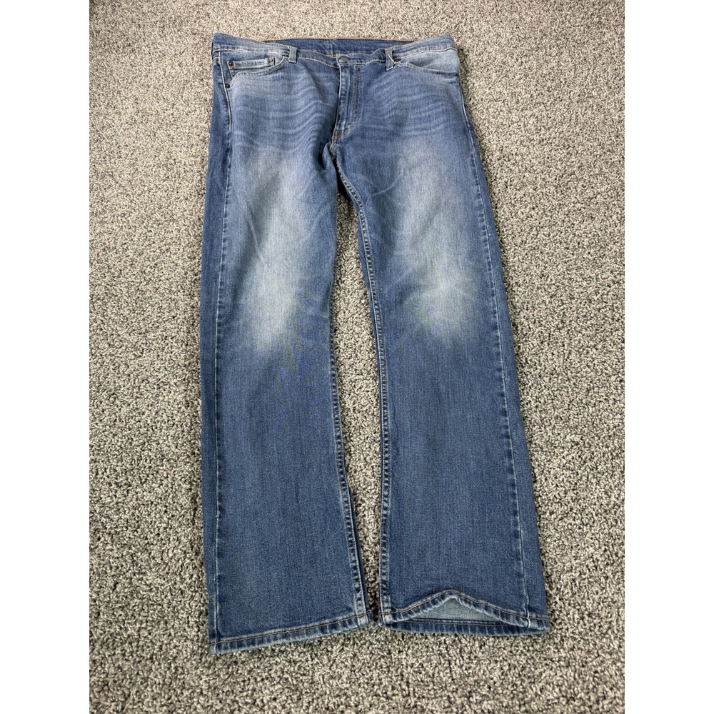 Levis 513 Slim Straight Jeans Men's Size 38X30 Blue